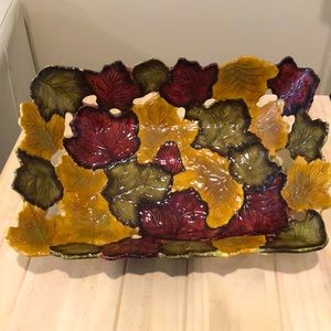 Rectangular Large Leaf Bowl by Grassland Road